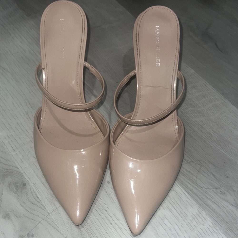 Marc Fisher Nude Pointed Heels
